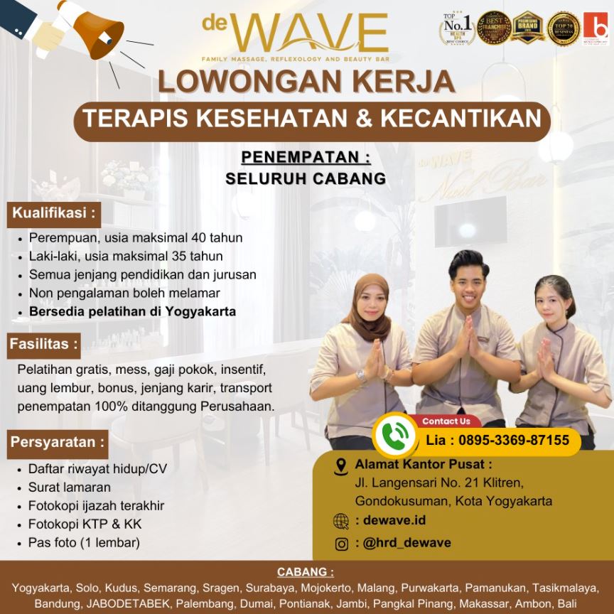 Lowongan Kerja De WAVE Pamanukan Subang